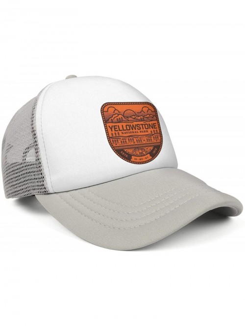 Baseball Caps Yellowstone National Park Casual Snapback Hat Trucker Fitted Cap Performance Hat - Yellowstone National Park-11...