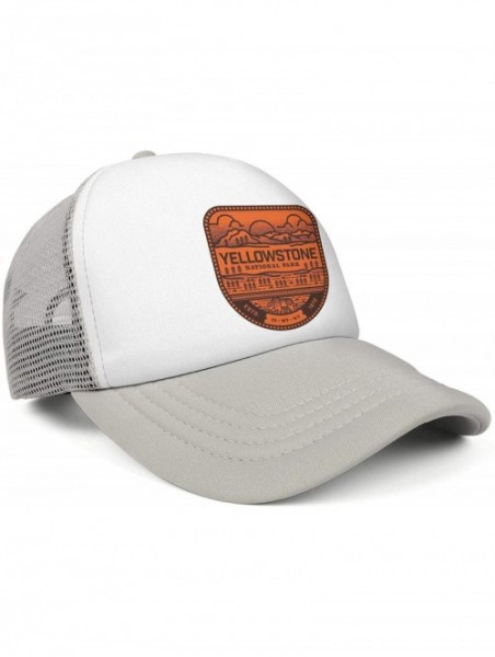 Baseball Caps Yellowstone National Park Casual Snapback Hat Trucker Fitted Cap Performance Hat - Yellowstone National Park-11...