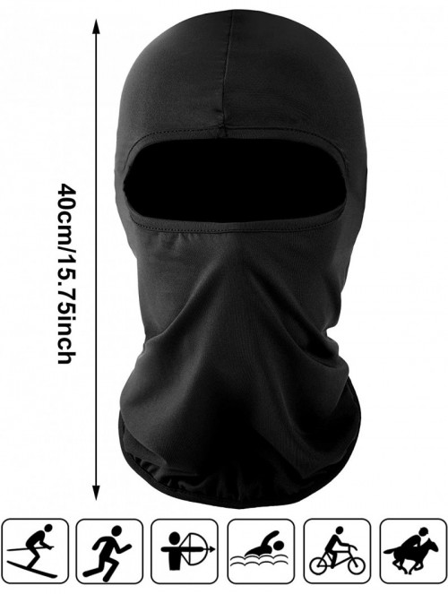 Balaclavas 6 Pieces Balaclava Face Cover Sun Protection Cover Breathable Long Neck Cover for Outdoor Activities - CT197Y99EAS...