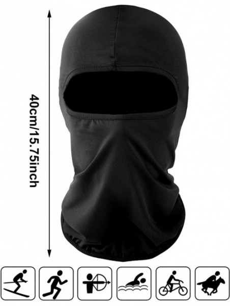 Balaclavas 6 Pieces Balaclava Face Cover Sun Protection Cover Breathable Long Neck Cover for Outdoor Activities - CT197Y99EAS...