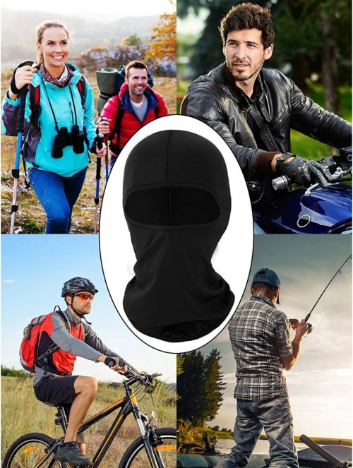 Balaclavas 6 Pieces Balaclava Face Cover Sun Protection Cover Breathable Long Neck Cover for Outdoor Activities - CT197Y99EAS...