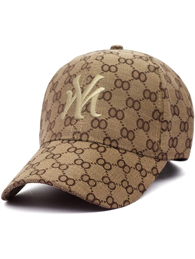 Baseball Caps Unisex Fashion OO Honeycomb Lattice Baseball Caps Adjustable Quick Dry Sports Cap Sun Hat - My-khaki - C418Y652...