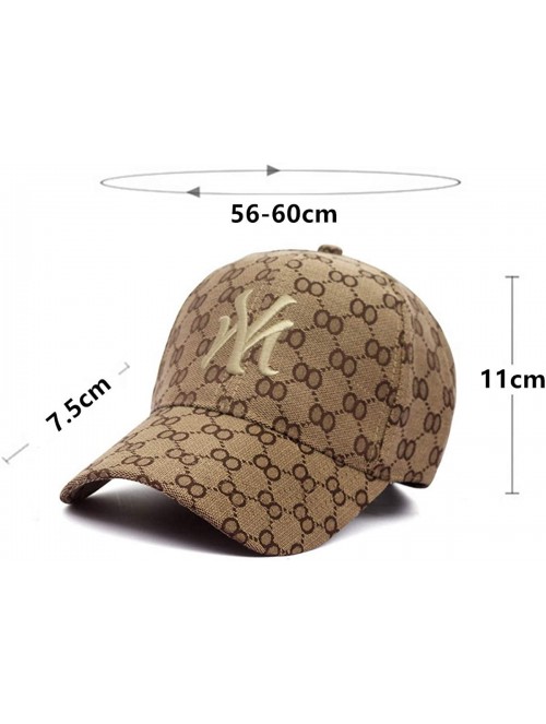 Baseball Caps Unisex Fashion OO Honeycomb Lattice Baseball Caps Adjustable Quick Dry Sports Cap Sun Hat - My-khaki - C418Y652...