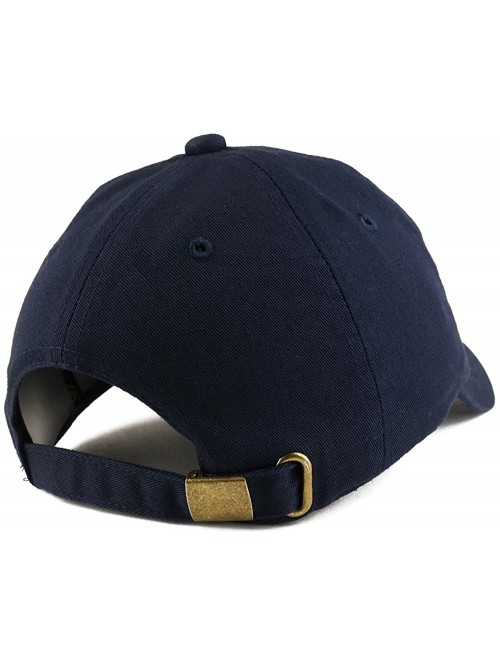 Baseball Caps Slay Embroidered Low Profile Soft Cotton Dad Hat Cap - Navy - CJ18D530I7U $18.54