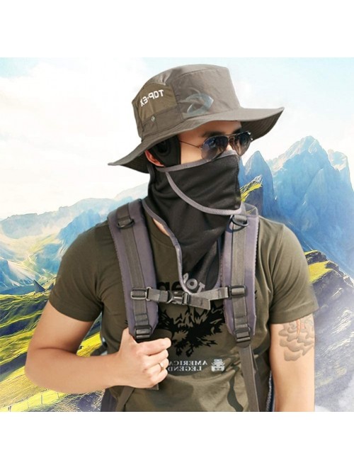 Balaclavas Unisex Windproof Motorcycle Tactical Ski Skull Balaclava Hood Face Mask - 66008_black/Navy/Gray - CZ197AGW3W3 $22.91