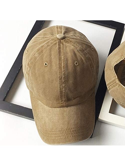 Cowboy Hats Rino Mode Vintage Adjustable Jean Cap Gym Caps for Adult - Best Freakin2 - CY18RZSQRRZ $22.73