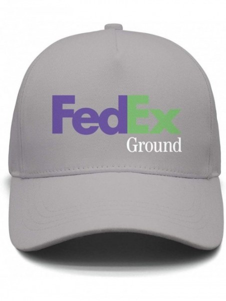 Baseball Caps Mens Womens Printing Adjustable Meshback Hat - Grey - CI18N00Q9QY $21.47