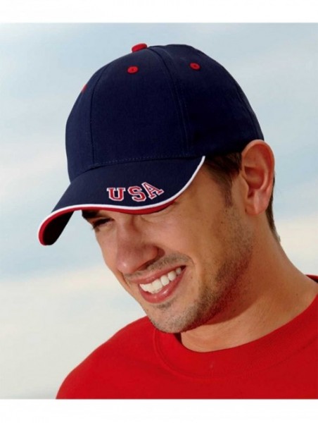 Baseball Caps The National - Navy/Red/White - C4116XTWE8F $10.34