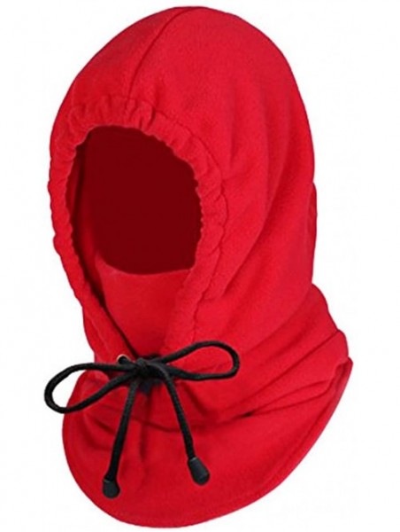 Balaclavas Tactical Heavyweight Balaclava Outdoor Sports Mask - Red - CZ12MAWYQUL $11.14