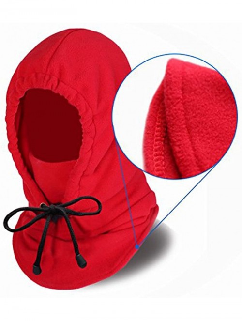 Balaclavas Tactical Heavyweight Balaclava Outdoor Sports Mask - Red - CZ12MAWYQUL $11.14