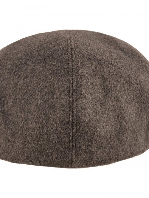 Newsboy Caps Premium Men's Wool Newsboy Cap SnapBrim Thick Winter Ivy Flat Stylish Hat - 3009-lt. Brown Plain - CI18Y926HSN $...