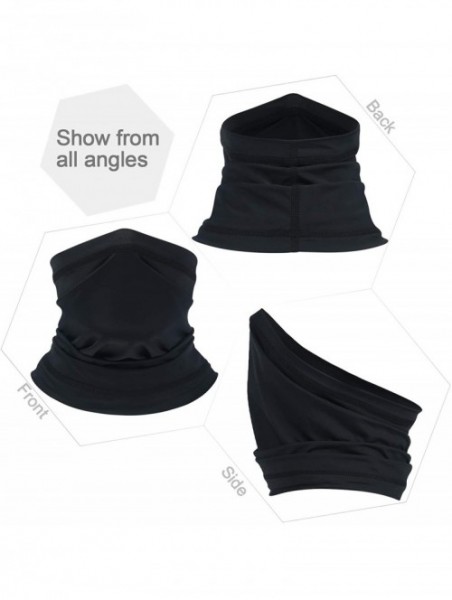 Balaclavas Protection Windproof Sunscreen Breathable - 1 Pack Black - CN19724IXTN $11.27