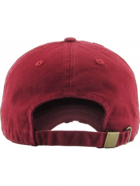 Baseball Caps Dad Hat Trust No One Hustle Savage Vibe Baseball Cap Adjustable Cotton Vintage - (4.1) Burgundy Trust No1 Vinta...