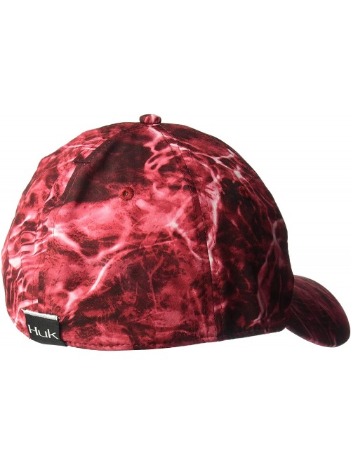 Baseball Caps Men's Elements Stretch Cap - Elements Red - C918D99NIML $25.82