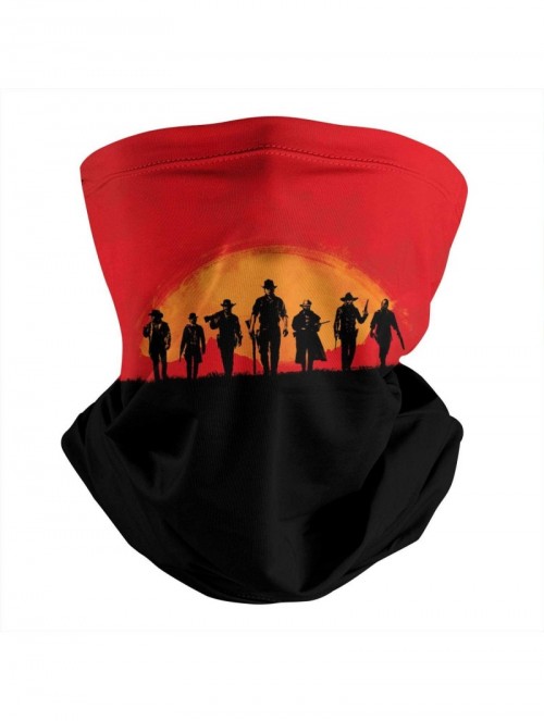 Balaclavas Red Dead Redemption 2 Poster Windproof Multifunctional Headbands Headwear - CI197WATLTQ $15.51