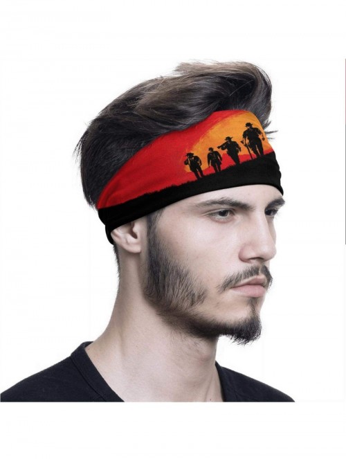 Balaclavas Red Dead Redemption 2 Poster Windproof Multifunctional Headbands Headwear - CI197WATLTQ $15.51