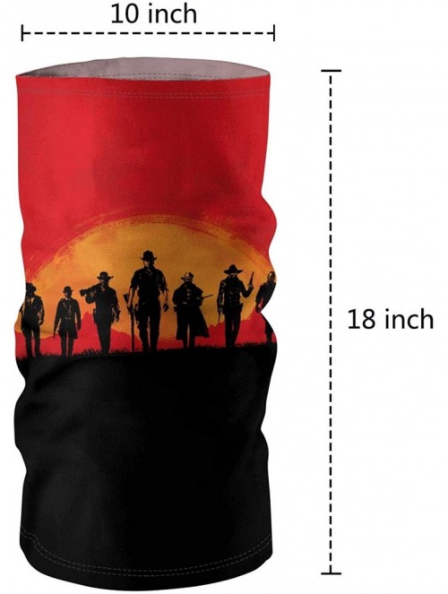 Balaclavas Red Dead Redemption 2 Poster Windproof Multifunctional Headbands Headwear - CI197WATLTQ $15.51