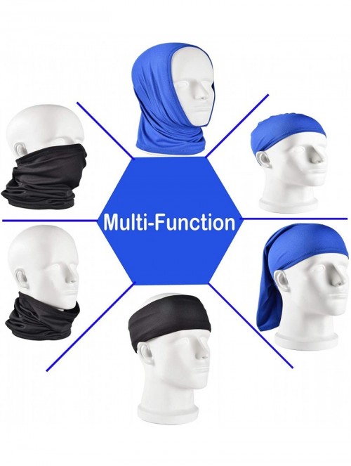 Balaclavas Sun UV Protection Neck Gaiter Bandana Face Cover Scarf Headwear Headband Men/Women for Fishing Cycling Running - C...