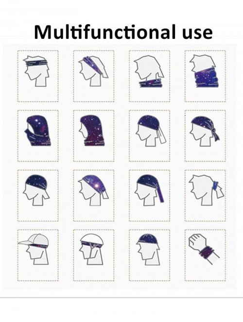 Balaclavas Seamless Protection Headwear Festival Motorcycle - CJ197L4TG09 $13.30