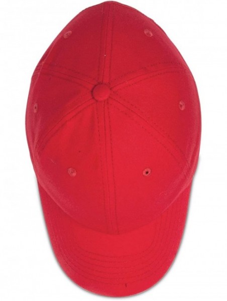 Baseball Caps Cute Ducky Soft Baseball Cap Dad Hat - Xxs / Xs / S - Red - CE18LXOLUON $16.88