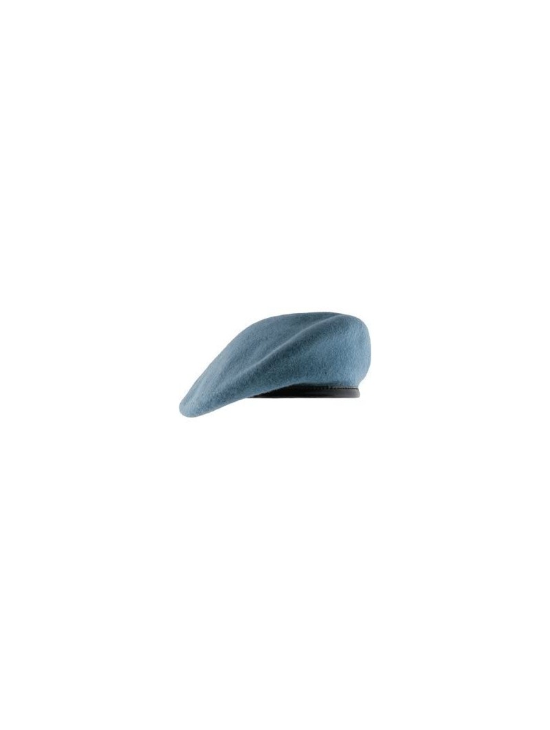 Berets Unlined Beret with Leather Sweatband (7 3/8- UN Blue) - C111WV028WR $22.61