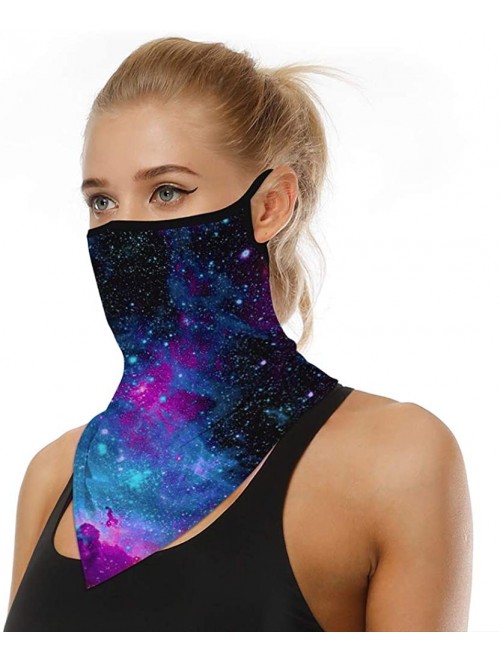 Balaclavas Men Women Ear Loops Face Scarf Neck Gaiters Bandana Mask Balaclava for Dust Wind - 20 - CQ198UZLD46 $17.15