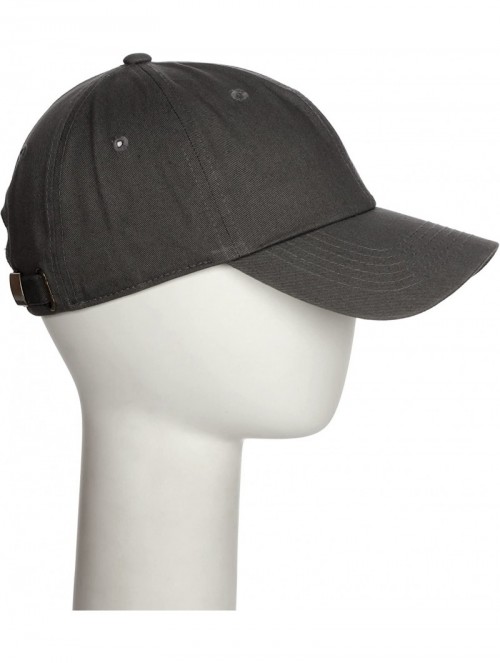 Baseball Caps Custom Hat A to Z Initial Letters Classic Baseball Cap- Charcoal Hat White Navy - Letter Z - CL18ET2TUDS $15.49