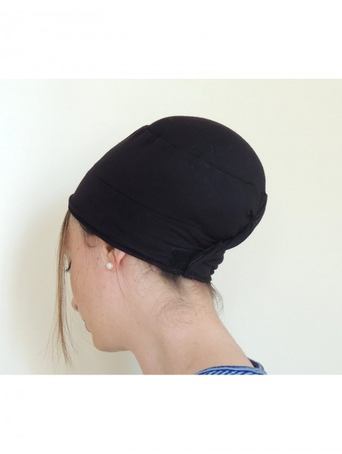 Headbands Tichel Volumizer & Anti Slip Headband Headcovering Headscarf - Black - C1121MTBTLD $54.49