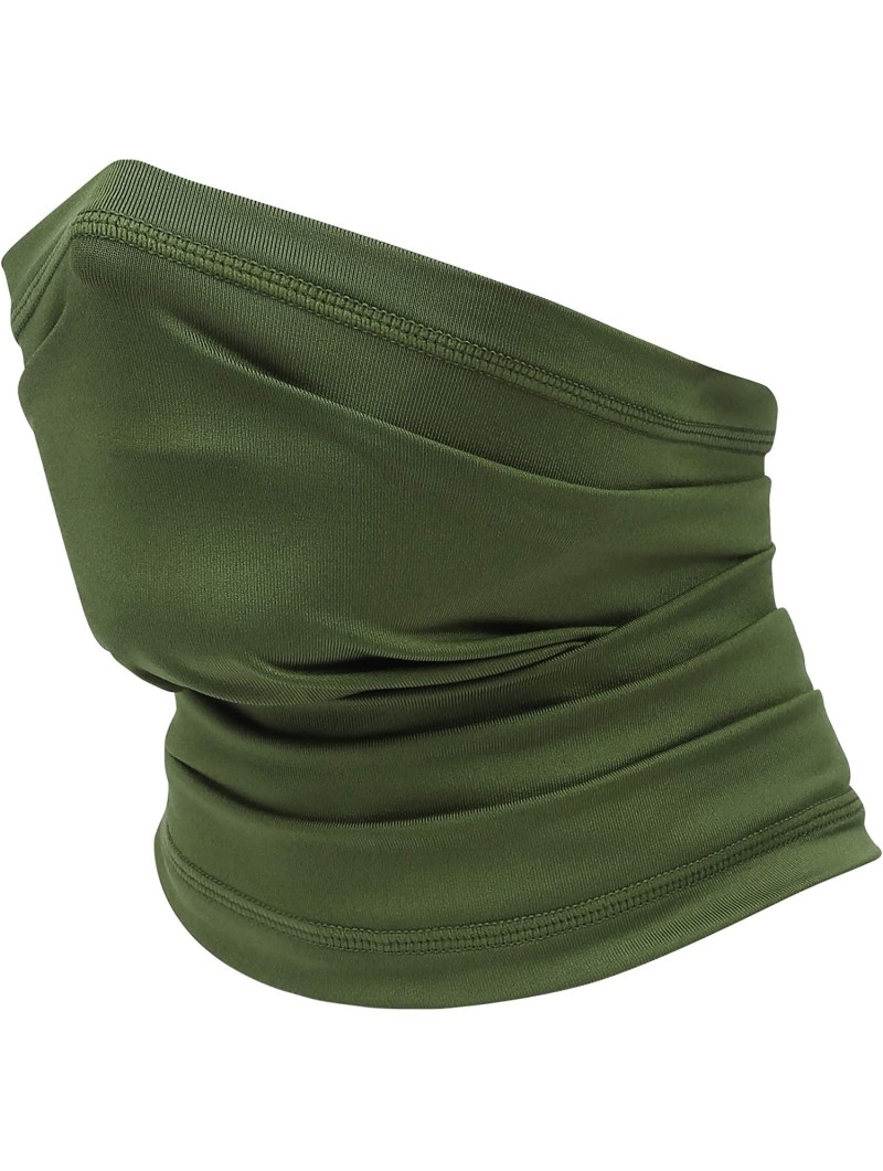 Balaclavas Summer Neck Gaiter Face Scarf/Neck Cover/Face Cover for Fishing Hiking Cycling Sun UV - Army Green - CW19847XE5O $...
