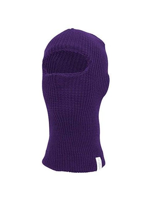 Balaclavas 1 Hole Winter Ski Mask - Purple - CT184S2TLR4 $11.06