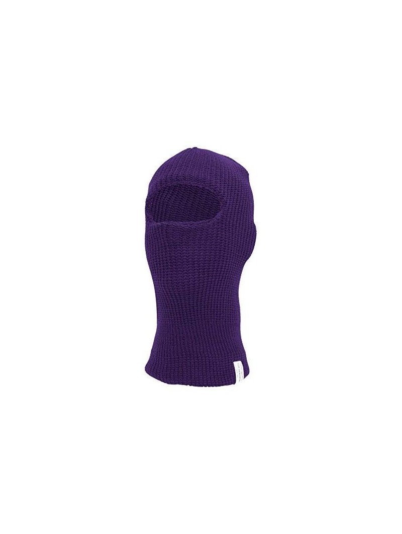 Balaclavas 1 Hole Winter Ski Mask - Purple - CT184S2TLR4 $11.06