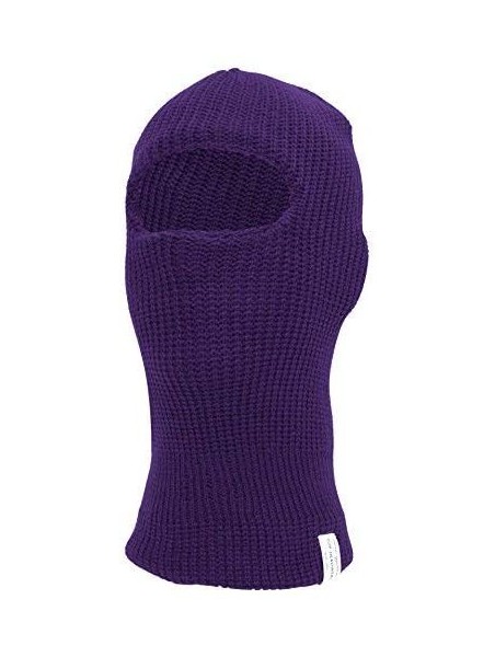 Balaclavas 1 Hole Winter Ski Mask - Purple - CT184S2TLR4 $11.06