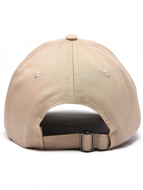 Baseball Caps Bumble Bee Baseball Cap Dad Hat Embroidered Womens Girls - Khaki - CA18W6CUG2Y $18.61